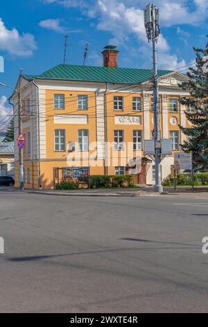 House of Imam Shamil, Kaluga, Russia Stock Photo