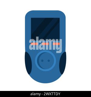 Power consumption device. Electrician tools, electrician supplies flat vector illustration Stock Vector
