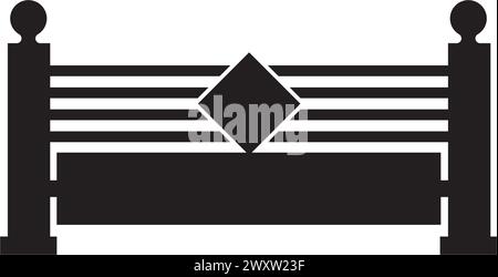 Fence Template vector icon illustration design Stock Vector