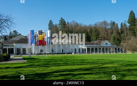 Casino and Health spa center in the spa park of Baden Baden. Baden Wuerttemberg, Germany, Europe Stock Photo