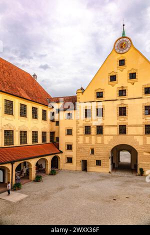 Landshut, Germany - July 24, 2023: Trausnitz Castle Inside. Halls And 