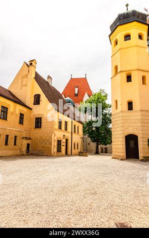 Landshut, Germany - July 24, 2023: Trausnitz Castle Inside. Halls And 