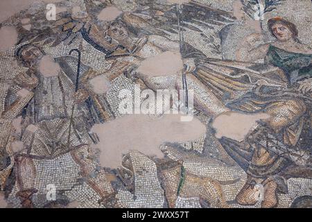 Mosaic, Hatay Archaeology Museum, Antakya, Antioch, Hatay Province, Turkey Stock Photo