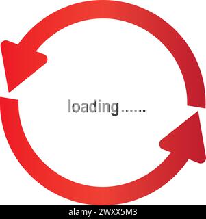loading process logo set icon illustration Stock Vector Image & Art - Alamy