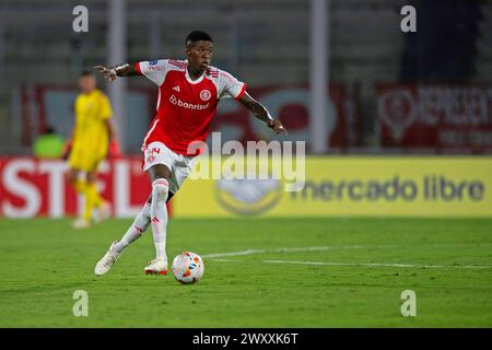 2nd April 2024: Estádio Mario Alberto Kempes, Córdoba, Argentina: Vit&#xe3;o of Internacional, during Belgrano and Internacional, 1st round of group c of Copa Sul-America 2024 Stock Photo