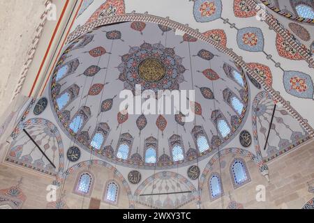 Mosque of Bayezid II interior, 1486, Amasya, Amasya Province, Turkey Stock Photo