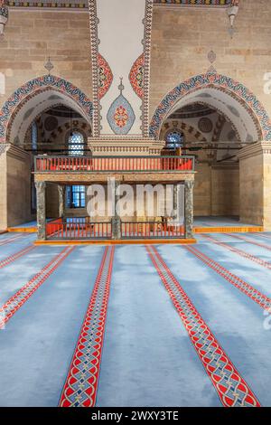 Mosque of Bayezid II interior, 1486, Amasya, Amasya Province, Turkey Stock Photo