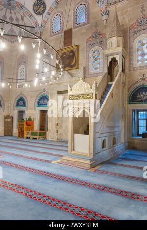 Mosque of Bayezid II interior, 1486, Amasya, Amasya Province, Turkey Stock Photo