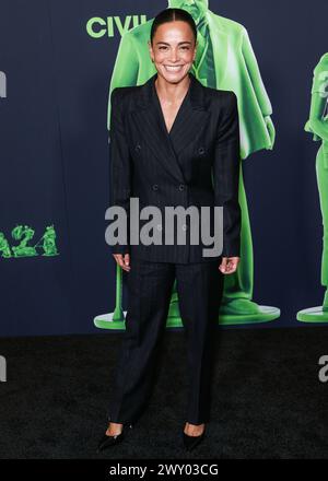 Los Angeles, United States. 02nd Apr, 2024. LOS ANGELES, CALIFORNIA, USA - APRIL 02: Alice Braga arrives at the Los Angeles Special Screening Of A24's 'Civil War' held at the Academy Museum of Motion Pictures on April 2, 2024 in Los Angeles, California, United States. (Photo by Xavier Collin/Image Press Agency) Credit: Image Press Agency/Alamy Live News Stock Photo