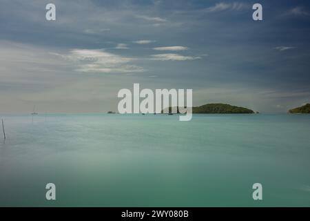 Ao Nang Beach and island Stock Photo