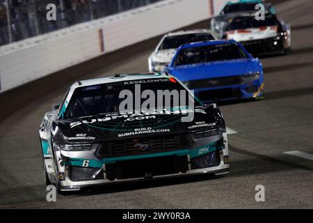 NASCAR Cup Series driver, Brad Keselowski races for the Toyota Owners 400 in Richmond, VA, USA. Stock Photo