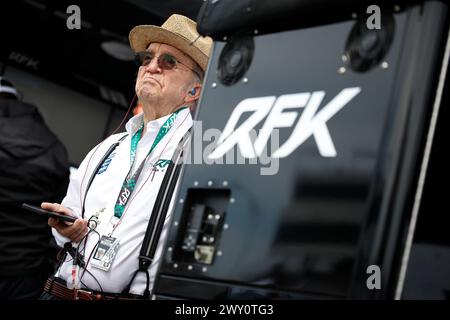 NASCAR Cup Series Team Owner, JACK ROUSH, watches his team getting ...