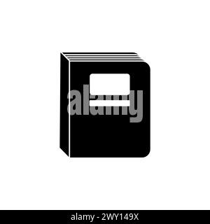 Document Folder flat vector icon. Simple solid symbol isolated on white background Stock Vector