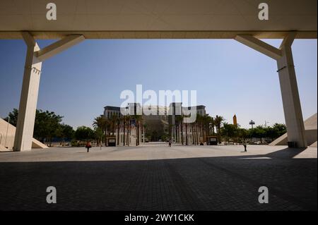 Al Forsan Park, Expo City - Gelände der Expo 2020 - Dubai - Vereinigte Arabische Emirate, 09.01.2024 *** Al Forsan Park, Expo City site of Expo 2020 Dubai United Arab Emirates, 09 01 2024 Stock Photo