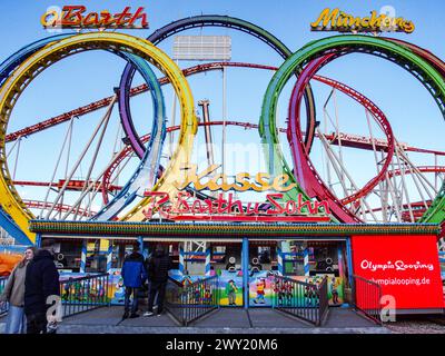 World's largest transportable roller coaster at Hyde Park Winter