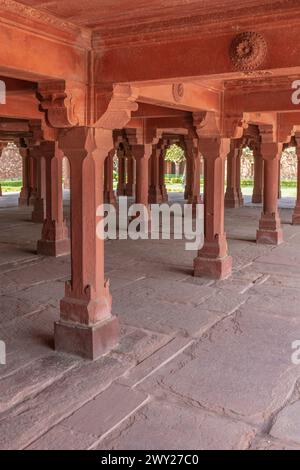 Hawa Mahal, Fatehpur Sikri, Uttar Pradesh, India Stock Photo