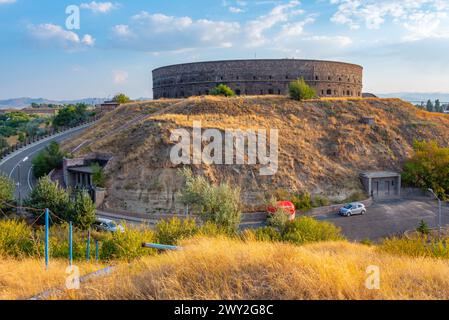 Black Fortress in Armenia town Gyumri Stock Photo
