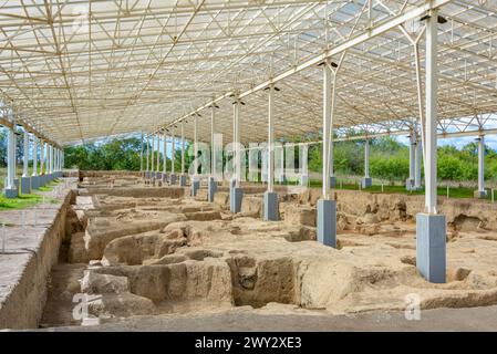 The ruins of the ancient city Gabala in Azerbaijan Stock Photo