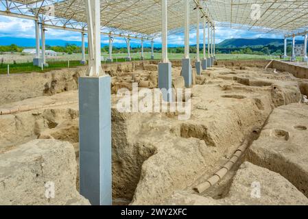 The ruins of the ancient city Gabala in Azerbaijan Stock Photo