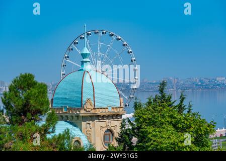 Baku Eye viewed during a sunny day, Azerbaijan Stock Photo