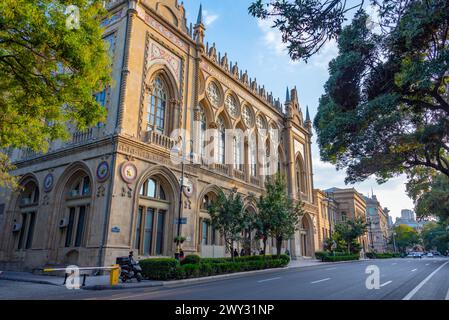 Ismailiyya Palace in Baku, Azerbaijan Stock Photo