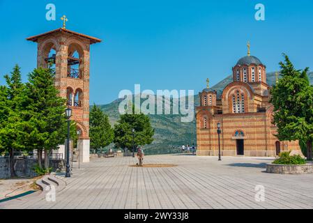 Hercegovacka Gracanica Temple in Bosnian town Trebinje Stock Photo