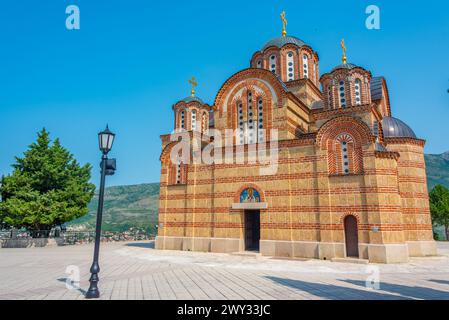 Hercegovacka Gracanica Temple in Bosnian town Trebinje Stock Photo