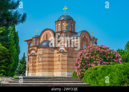 Hercegovacka Gracanica Temple in Bosnian town Trebinje Stock Photo