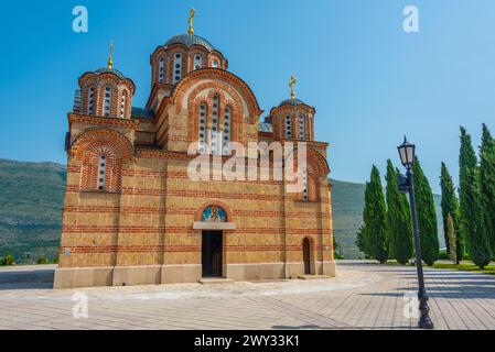 Hercegovacka Gracanica Temple in Bosnian town Trebinje Stock Photo