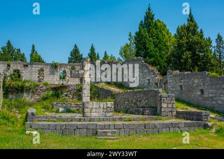 View of the old town of Stolac in Bosnia and Herzegovina Stock Photo