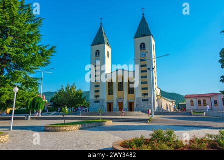 Medjugorje pilgrimage site in Bosnia and Herzegovina Stock Photo