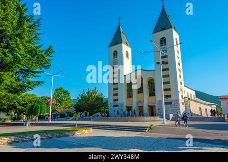 Medjugorje pilgrimage site in Bosnia and Herzegovina Stock Photo