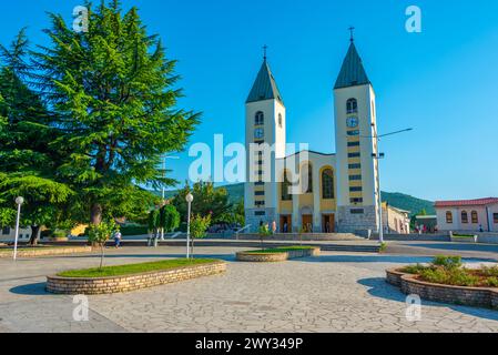 Medjugorje pilgrimage site in Bosnia and Herzegovina Stock Photo