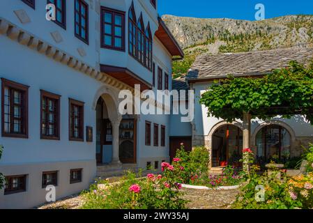 Muslibegovic house in the Bosnian town Mostar Stock Photo