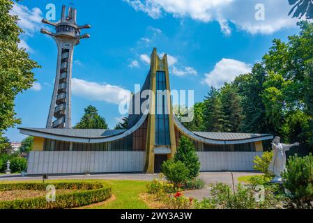 Cathedral of Saint Bonaventure in Banja Luka, Bosnia and Herzegovina Stock Photo