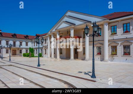 Visegrad municipality in Andricgrad in Bosnia and Herzegovina Stock Photo