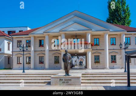 Visegrad municipality in Andricgrad in Bosnia and Herzegovina Stock Photo