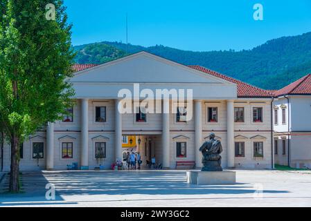 Visegrad municipality in Andricgrad in Bosnia and Herzegovina Stock Photo