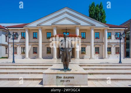 Visegrad municipality in Andricgrad in Bosnia and Herzegovina Stock Photo