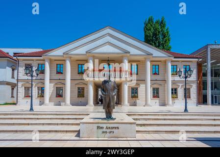 Visegrad municipality in Andricgrad in Bosnia and Herzegovina Stock Photo