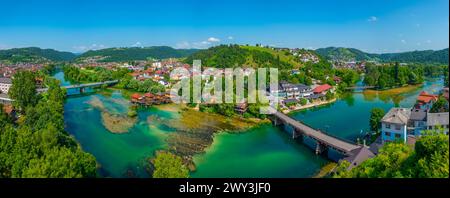 Bosanska street in Bihac. Bosnia and Herzegovina Stock Photo - Alamy