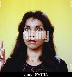 Olivia Molina, deutsch-mexikanische Folklore-Sängerin, Portrait, 1975. Stock Photo