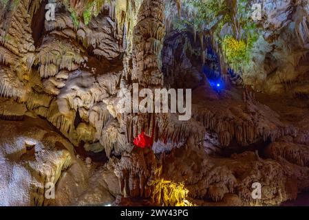View of the Prometheus cave near Kutaisi, Georgia Stock Photo