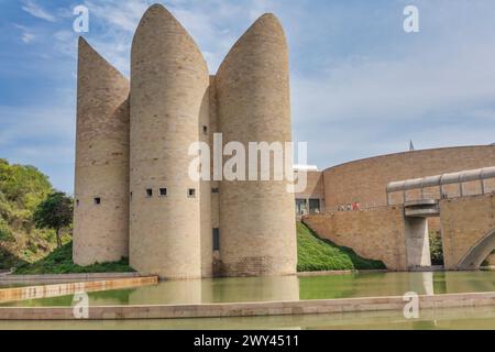 Virasat-e-Khalsa, Museum of Sikhism, Anandpur Sahib, Punjab, India Stock Photo