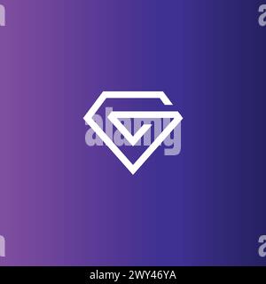 G Diamond Logo. Letter G Icon Stock Vector