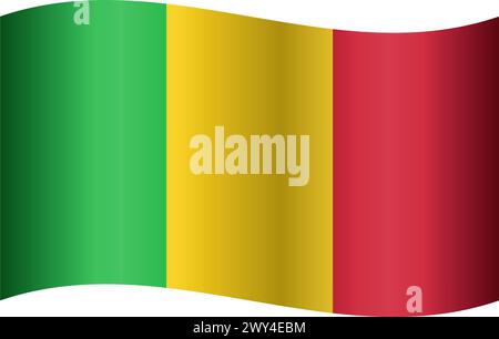 Mali flag Stock Vector