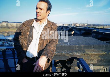 Hannes Jaenicke, deutsch-amerikanischer Schauspieler, Synchronsprecher und Autor, Deutschland 1997. Stock Photo