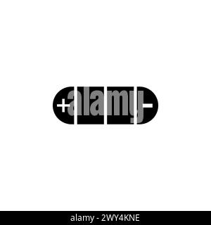Cellular bar icon line isolated on white background. Black flat thin ...