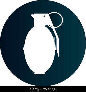 Grenade icon vector illustration symbol design Stock Vector