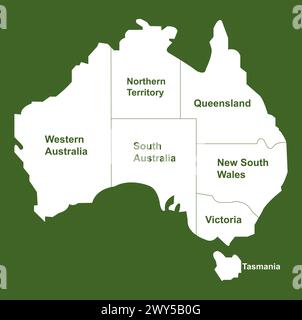 Australia map icon vector illustration symbol design Stock Vector